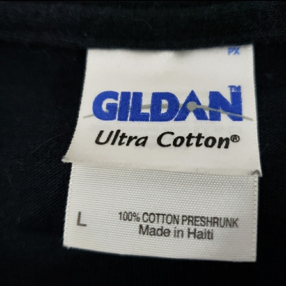 Gildan Pyrates Plunder graphic t-shirt size L - Picture 10 of 10